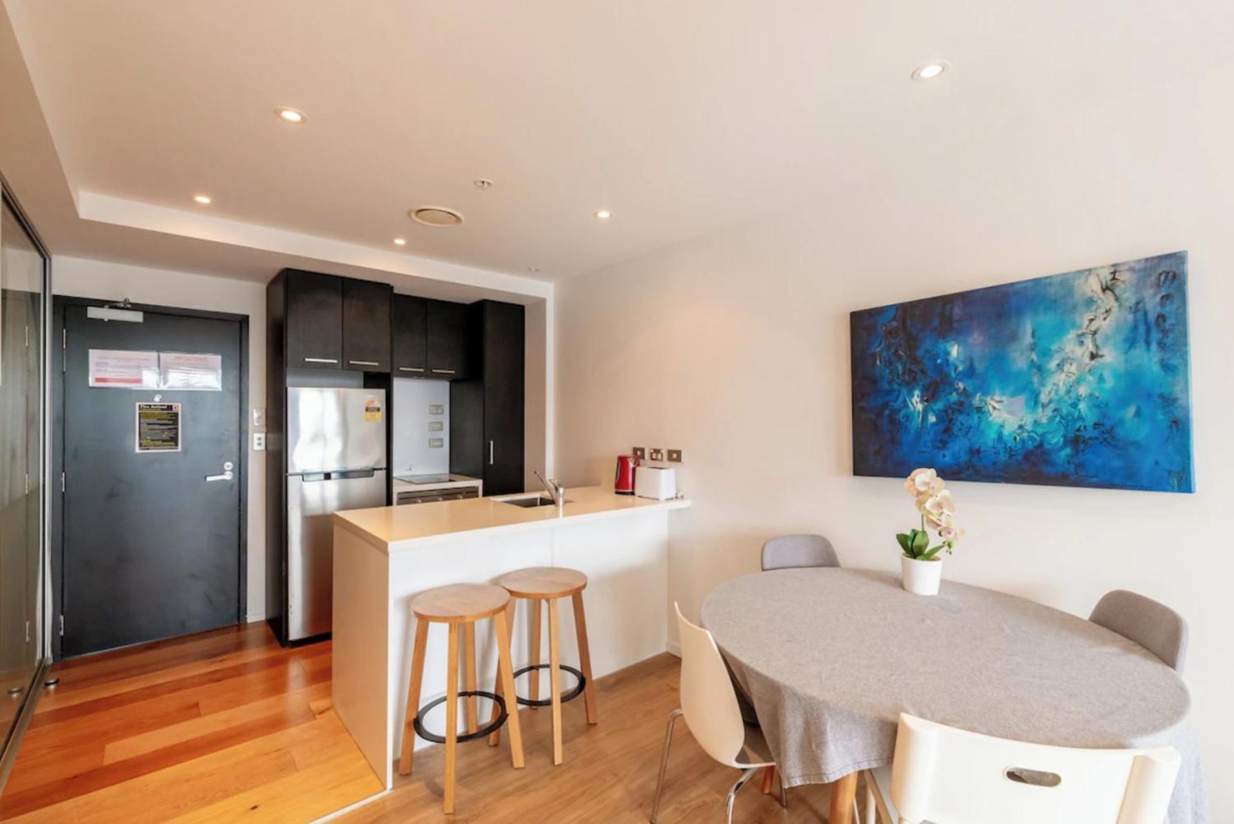 Skytower And City View 2 Bedroom Apartment On High Floor Auckland Exterior foto